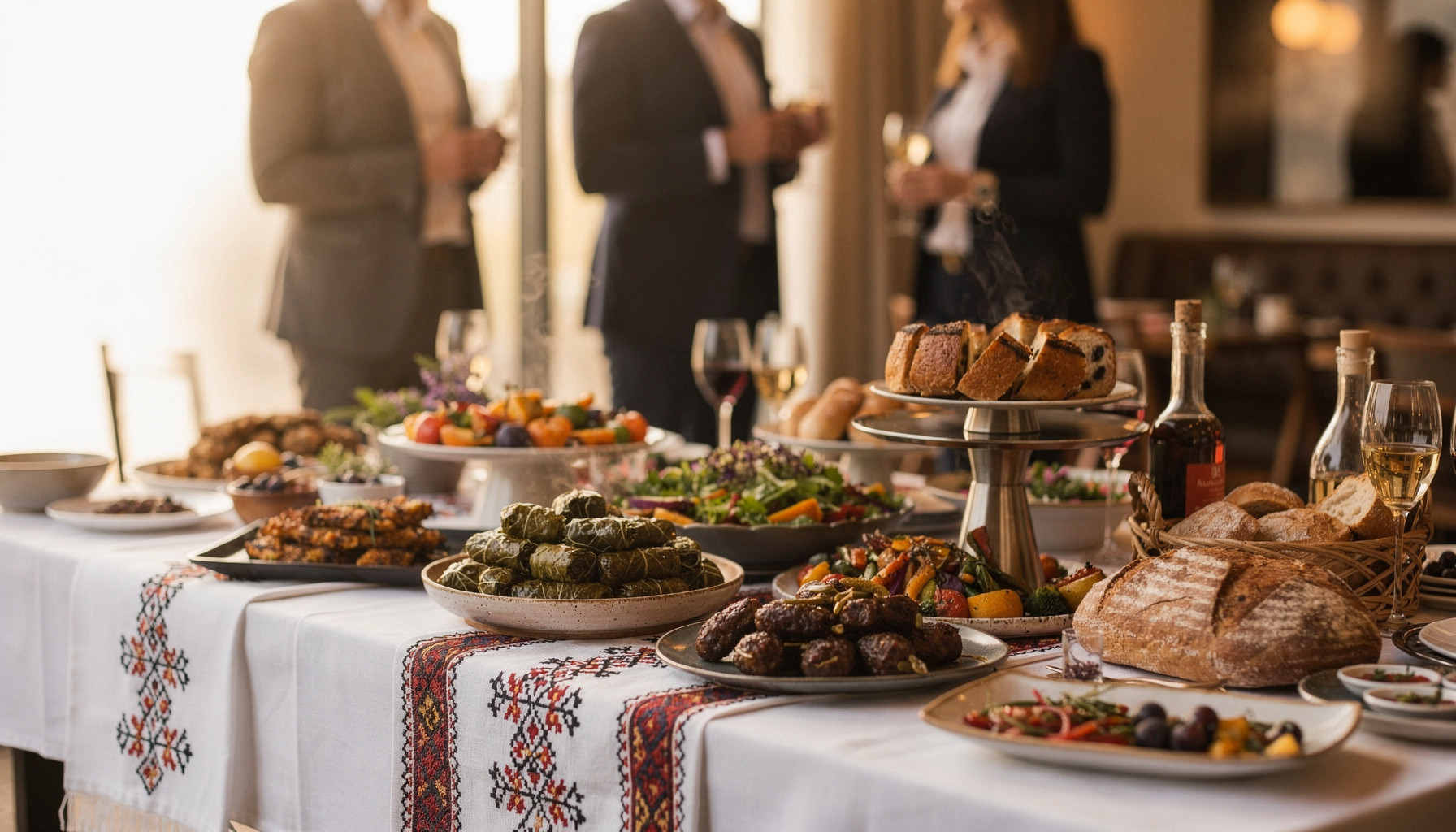 buni's Catering website preview